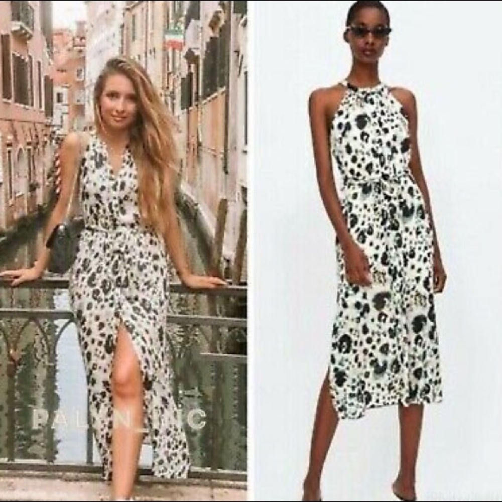 NWT Zara long dress size S